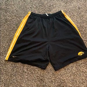 Nike Iowa Hawkeyes shorts